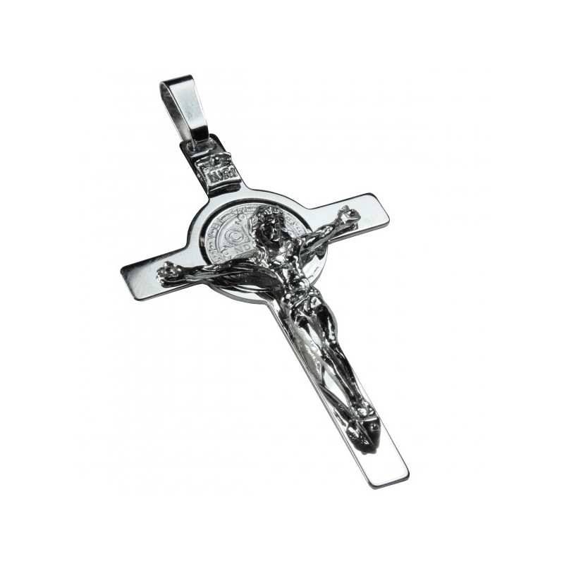 Croce di San Benedetto oro 18 kt
