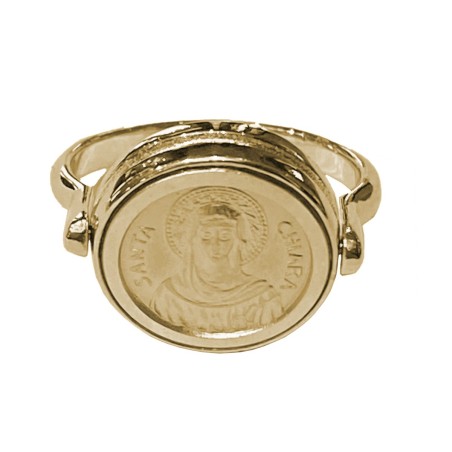 Anello SAN FRANCESCO SANTA CHIARA argento 925